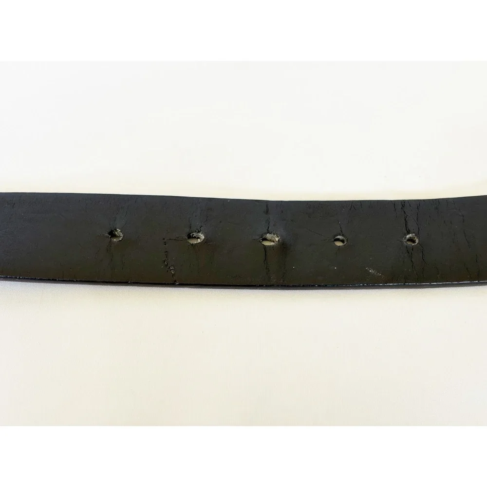 GUESS Genuine Leather Black Belt Men's Size L 38